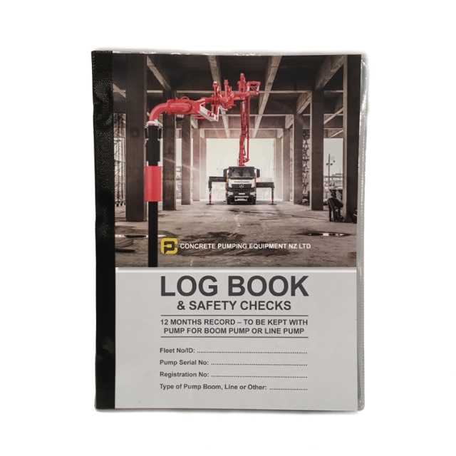 CPE LOG BOOK & SAFETY CHECKS - BOOM/LINE