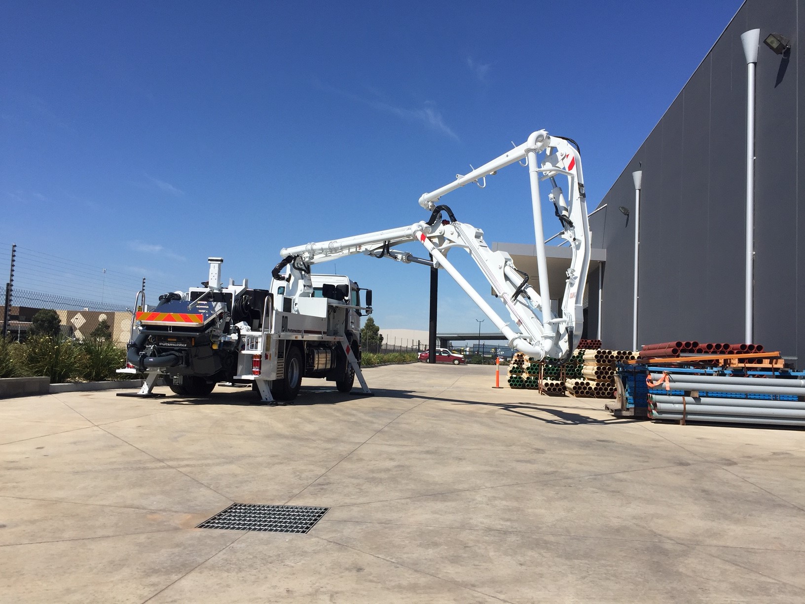 Putzmeister M 204 Truck Mounted Concrete Pump Concrete