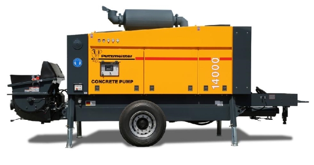 Putzmeister BSA 14000 HP-D Trailer Pump