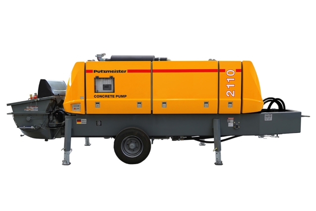 Putzmeister BSA 2110 HP-D Trailer Pump
