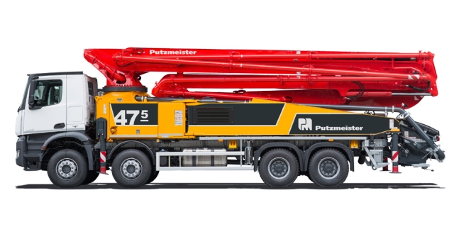 Putzmeister M 47-5 Truck Mounted Concrete Pump