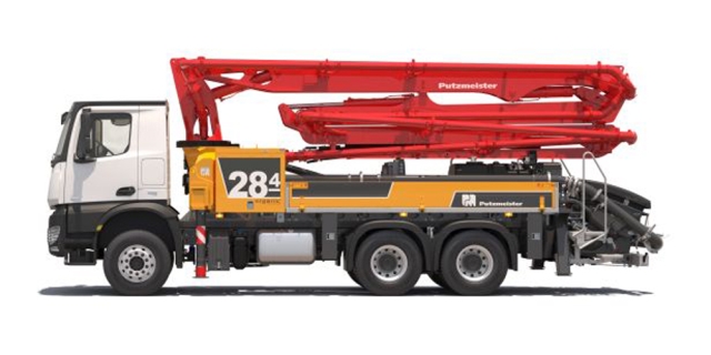 Putzmeister M 28-4 Truck Mounted Concrete Pump