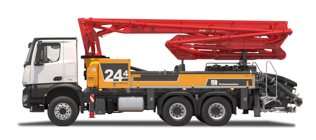 Putzmeister M 24-4 Truck Mounted Concrete Pump