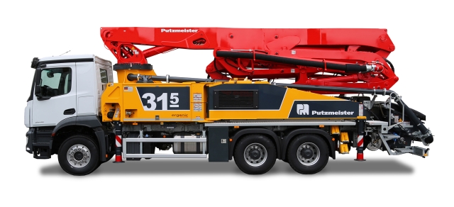 Putzmeister M 31-5 Truck Mounted Concrete Pump
