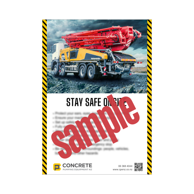 A3 SAFETY POSTER