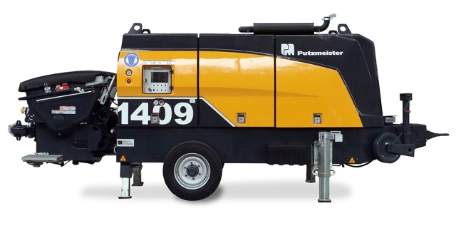 Putzmeister BSA 1409 D Trailer Pump