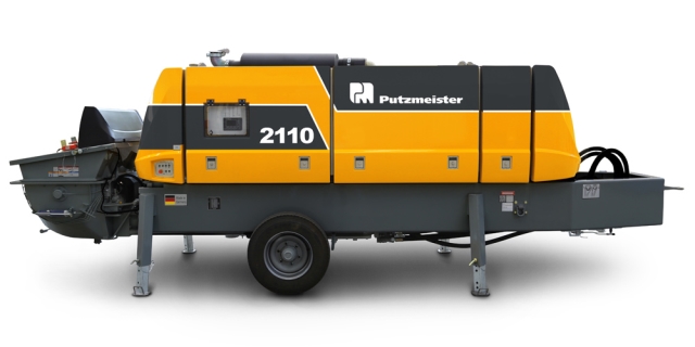 Putzmeister BSA 2110 HP D Trailer Pump