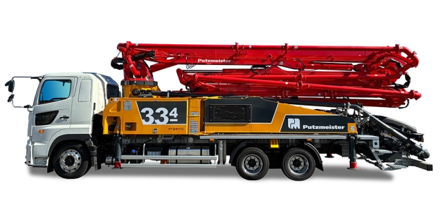 Putzmeister M 33-4 Truck Mounted Concrete Pump
